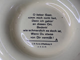 Original Stolen Brewery Ashtray DRGM