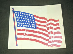 48 Star Flag Decal