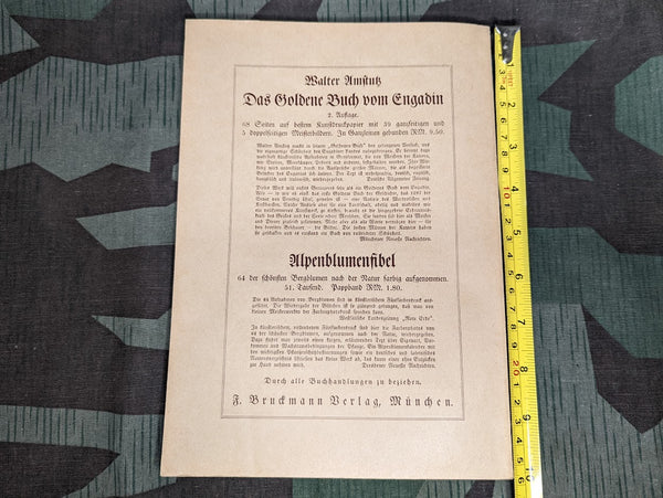 Der Bergsteiger Magazine July 1937