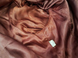 Brown Wool Skirt Suit <br> (B-35" W-27" H-37")
