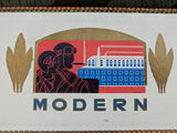 Pre war "Modern" Brand Cigar Box