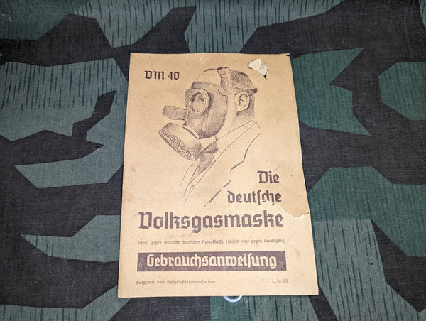 VM40 Volksgasmaske Luftschutz
