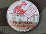 Wartime Erdal Shoe Polish Tin Black
