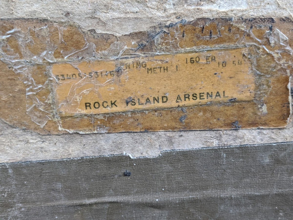 Empty Rock Island Arsenal Box