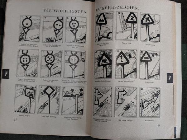 Handbuch für Kraftfahrer Motorist Handbook 1934