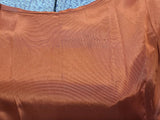 Orange Sleeveless Dress <br> (B-35" W-26.5")