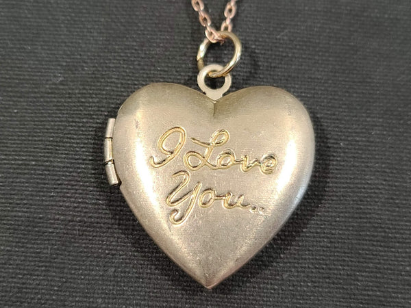 I Love You Locket Necklace