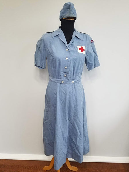 Red Cross Uniform: Dress, Jacket and Garrison Cap <br> (B-38" W-30.5" H-40")