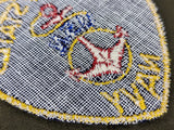 US Navy Heart Shaped Sweetheart Patch