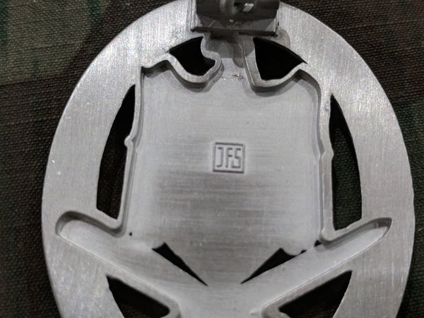 Repro General Assault Badge in Silver