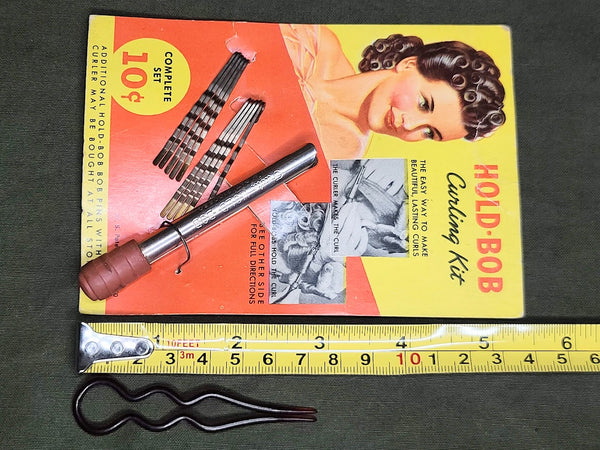 Hold-Bob Curling Kit and Hair Pins