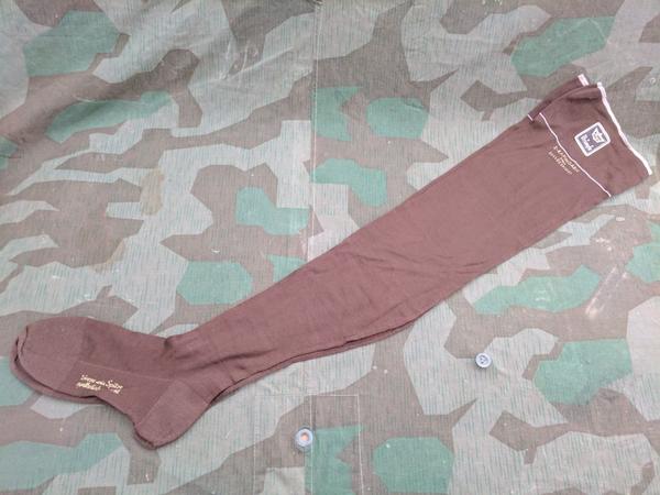 NOS German Heavy Seamed Stockings w/ Original Label (Size 9)