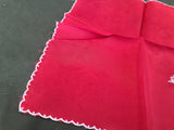 Lot of 4 USN Navy Wife Hankies