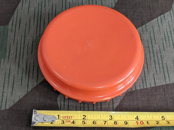 Original 1/4 Turn Orange Butter Dish