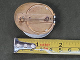 White Army Air Corps Hat Brooch