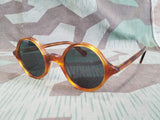 German Tortoise Shell Round MG Blendschutzbrille Sunglasses