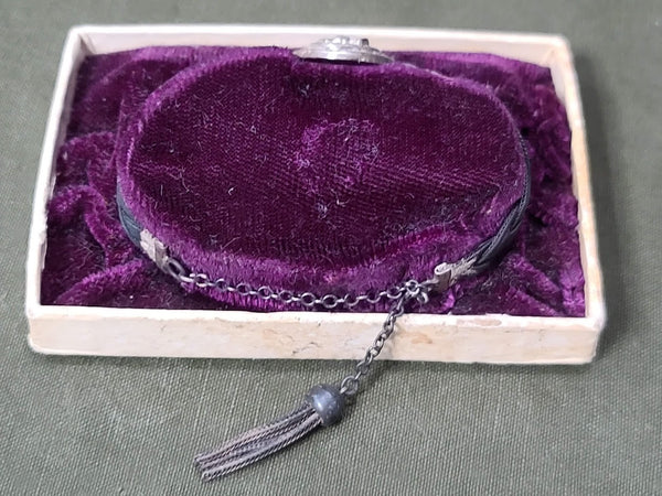 Adjustable Marine Corps Sterling Sweetheart Bracelet in Box