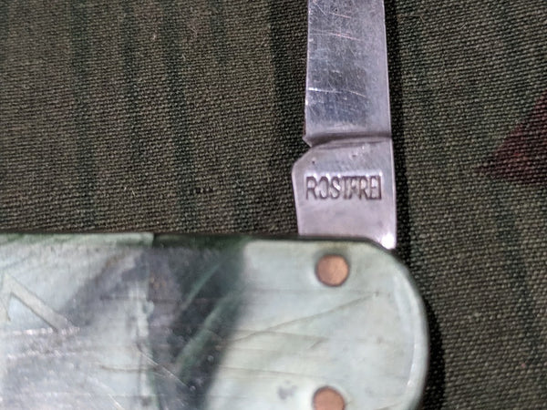 Pocket Knife w/ Celluloid Grip