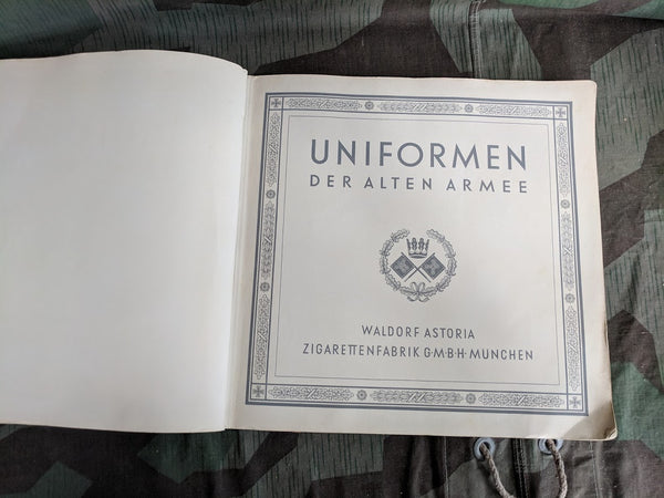 Waldorf-Astoria Uniform Cigarette Book