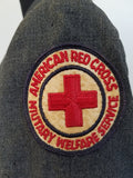 Red Cross Military Welfare Service Uniform Named <br> (B-38 W-26.5" H-37")