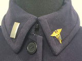 Blue Army Nurse Cape with Insignia