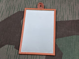 Vintage 1940s German Pocket-Sized Mirror with Tab to Hang