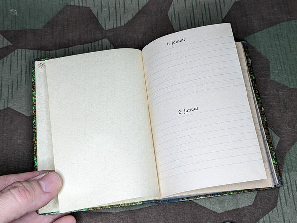 Original German Calendar Journal Blank