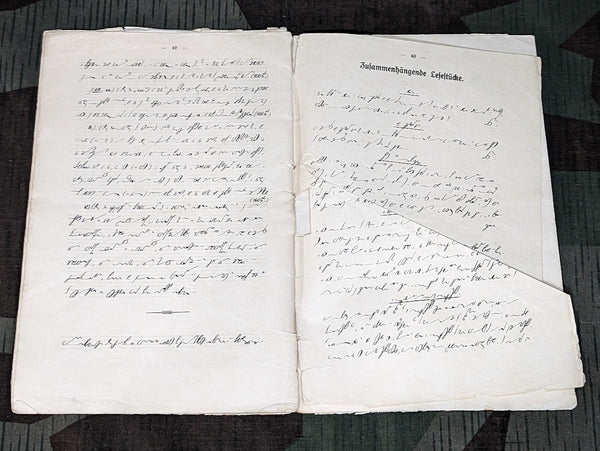 Einheitskurzschrift 1927 German Shorthand Book