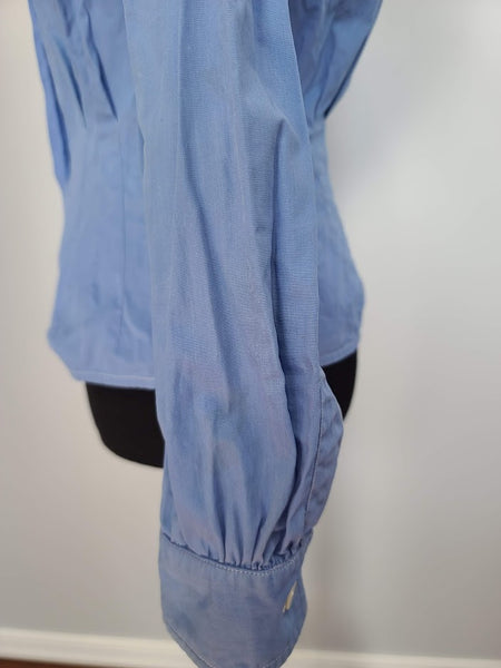 WAVES Reserve Blue Blouse (as-is) <br> (B-34" W-29")