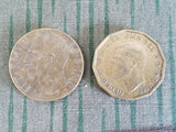 Lot of 5 Pre-war and Wartime Coins from Various European Countries