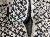Brown and Cream Colored Mittens