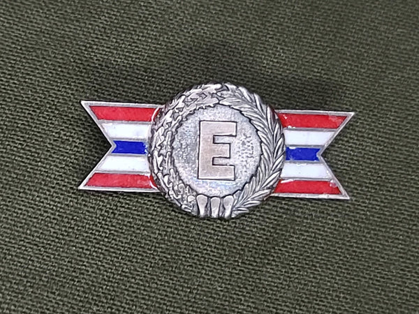 Army Navy "E" Production Award Pin