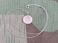 Gott schütze Dich "God Protect You" 835 Silver Necklace