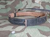 SS RZM Political Belt and Shoulder Strap Named