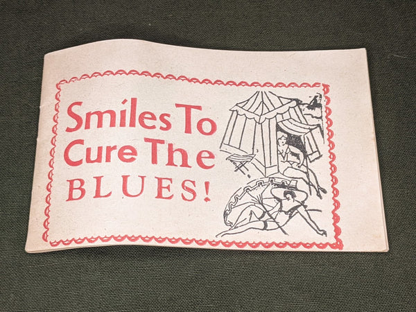 1944 "Smiles to Cure the Blues" Joke Booklet
