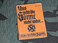 Hitler Jugend HJ Song Book Hand Written Extra Song 1935