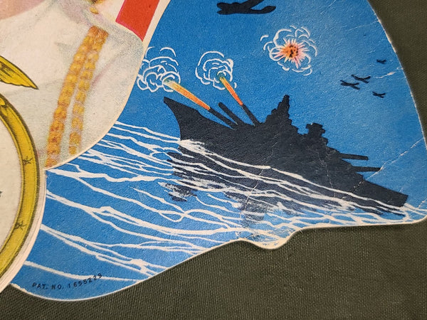 Patriotic Folding Paper Fan