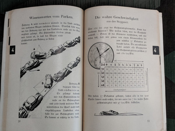 Handbuch für Kraftfahrer Motorist Handbook 1934