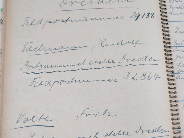 1939 Day Planner from a Medicine Company