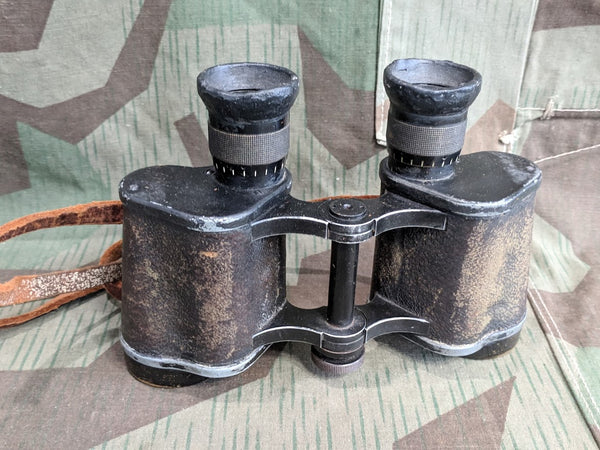 WWI Binoculars M 9/13 Z Feldstecher mit Skala 6 fach Nr.739695 UK17.7.17