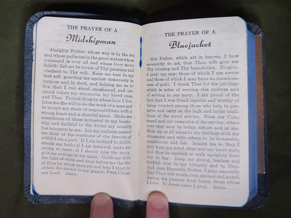 US Military New Testament & Psalms Bible 1941