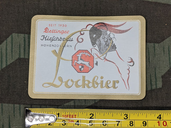 Lot of 100 German Bockbier Beer Labels