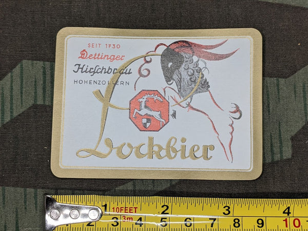 Lot of 24 German Lockbier Beer Labels (maybe 1960's)