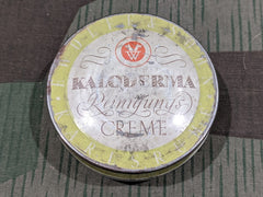 Vintage 1930s 1940s German Kaloderma Skin Cream Tin Worn WWII