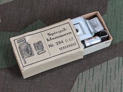 Vintage 1930s / 1940s German Mirror Wall Clips D.R.P.