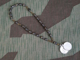 Vintage 1930s / 1940s German Virgin Mary Religious Charm Rosary