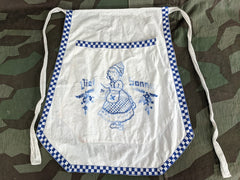 Vintage 1930s 1940s Viel Sonne German Laundry Apron