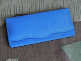 Vintage 1930s / 1940s German Blue Pocket Mirror
