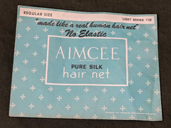 Vintage 1937 Aimcee Hairnet in Envelope 1930s Hair Net