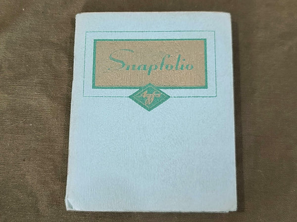 Vintage 1939 US Agfa Snapfolio Mini Photo Album